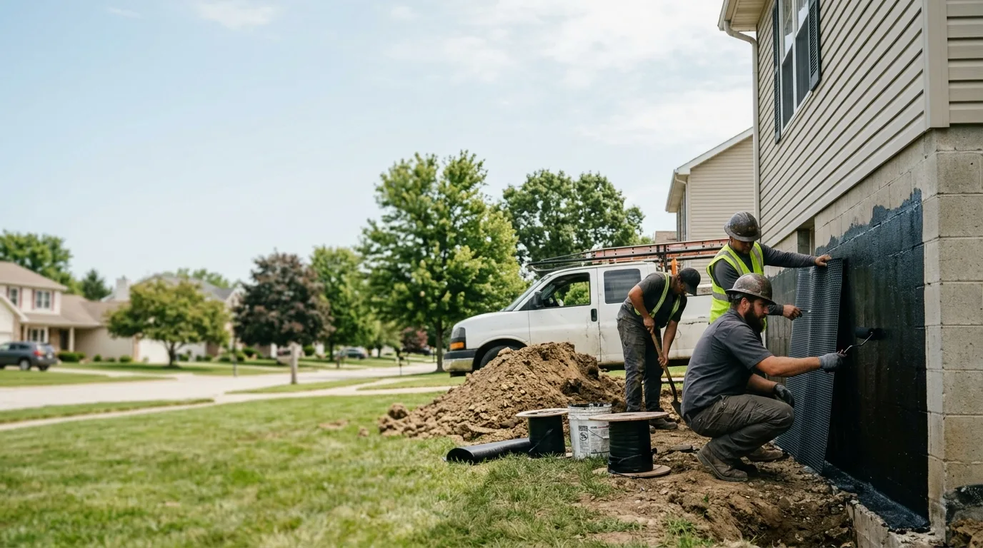Basement Waterproofing in Pontiac, IL near me